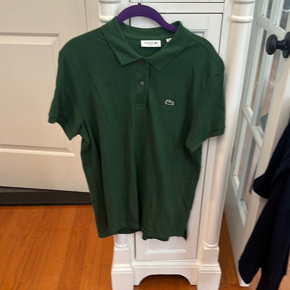 Lacoste Women’s Green Polo Shirt